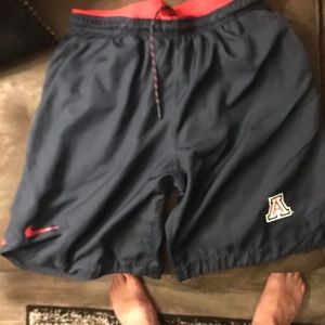 University of Arizona Nike basketball shorts